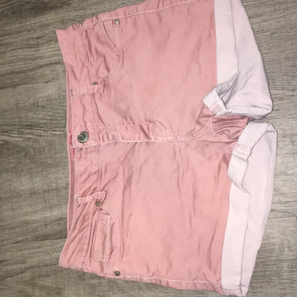 Pink shorts